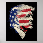 Donald Trump Portrait Poster (Vorne)