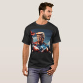 Donald Trump Portrait T-Shirt (Vorne ganz)