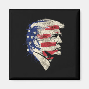 Donald Trump Porträt  Magnet