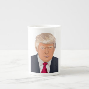 DONALD TRUMP PORZELLANTASSE