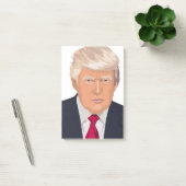 DONALD TRUMP POST-IT KLEBEZETTEL (Büro)
