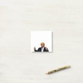 DONALD TRUMP POST IT NOTES POST-IT KLEBEZETTEL (Auf Schreibtisch)