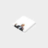 DONALD TRUMP POST IT NOTES POST-IT KLEBEZETTEL (angewinkelt)