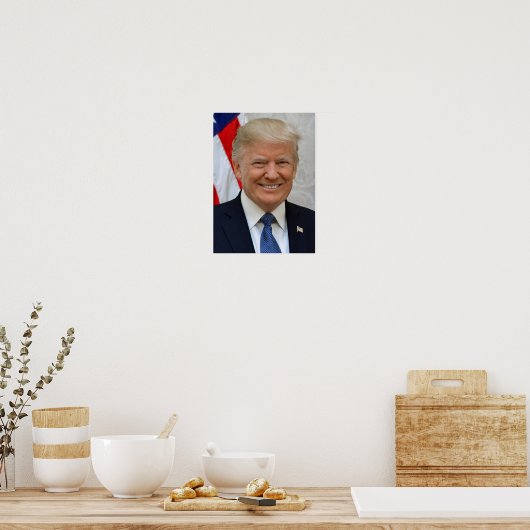 Donald Trump Poster (Küche)