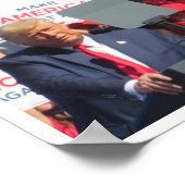 Donald Trump Poster (Ecke)