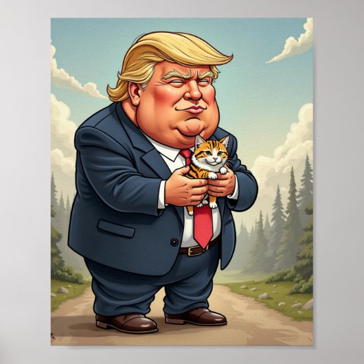 Donald Trump Poster (Vorne)