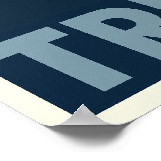 Donald Trump Poster (Ecke)