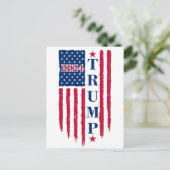 Donald Trump Postkarte (Stehend Vorderseite)
