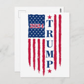 Donald Trump Postkarte (Vorne/Hinten)