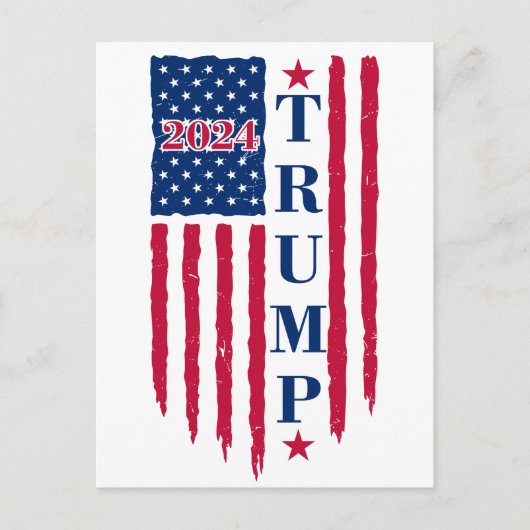 Donald Trump Postkarte (Vorderseite)