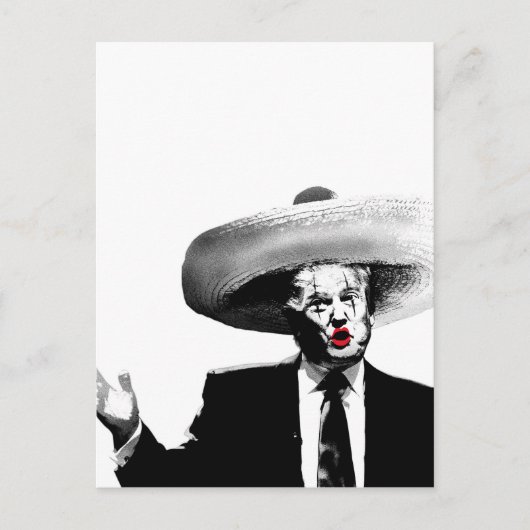 Donald Trump Postkarte (Vorderseite)