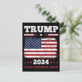 Donald Trump Postkarte (Stehend Vorderseite)