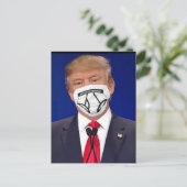 Donald Trump Postkarte (Stehend Vorderseite)