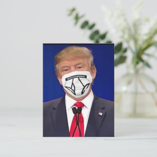 Donald Trump Postkarte (Stehend Vorderseite)