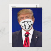 Donald Trump Postkarte (Vorne/Hinten)