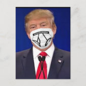 Donald Trump Postkarte (Vorderseite)