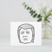 Donald Trump Postkarte (Stehend Vorderseite)