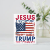 Donald Trump Postkarte (Stehend Vorderseite)