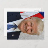 Donald Trump Postkarte (Vorne/Hinten)