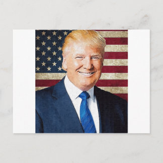 Donald Trump Postkarte