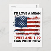 Donald Trump Postkarte (Vorne/Hinten)