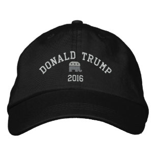 Donald Trump - Präsident 2016 2020 GOP Elefant Bestickte Kappe