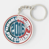 Donald Trump Präsident 2016 Schlüsselanhänger (Rückseite)