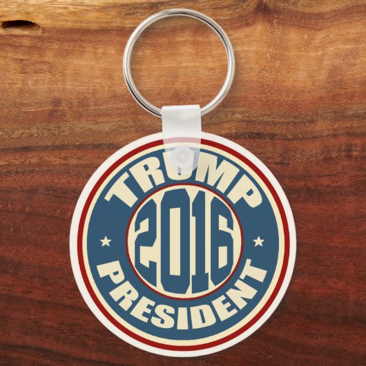 Donald Trump Präsident 2016 Schlüsselanhänger (Vorderseite)