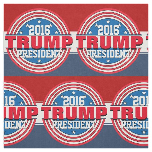 Donald Trump Präsident 2016 Stoff (Muster)
