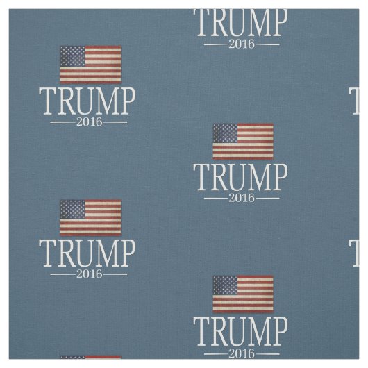 Donald Trump - Präsident 2016 Stoff (Muster)