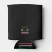 Donald Trump Präsident 2016 Ugly Holiday Sweater Dosenkühler (Rückseite)