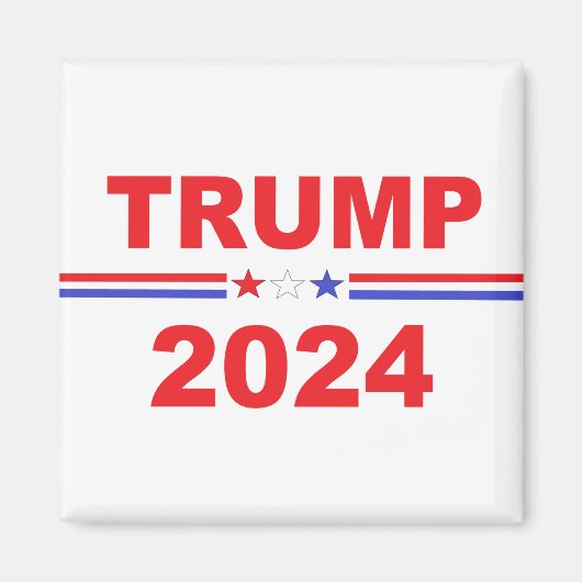 Donald Trump Präsident 2024 Magnet (Vorne)