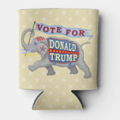 Donald Trump Präsident 2024 Republikanischer Elefa Dosenkühler (Vorderseite)
