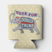 Donald Trump Präsident 2024 Republikanischer Elefa Dosenkühler (Rückseite)