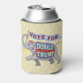 Donald Trump Präsident 2024 Republikanischer Elefa Dosenkühler (Kanne Rückseite)