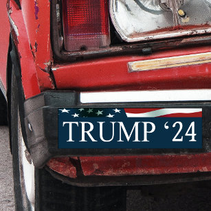 Donald Trump Präsident 24 Autoaufkleber
