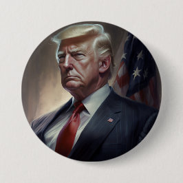 Donald Trump Präsident Button