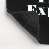 Donald Trump Präsident der Expert Funny Mousepad (Ecke)