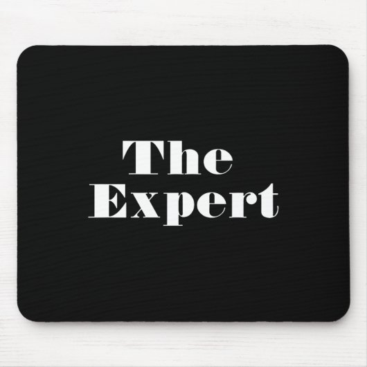Donald Trump Präsident der Expert Funny Mousepad (Vorne)
