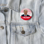 Donald Trump Präsident für Leben Button (Beispiel)