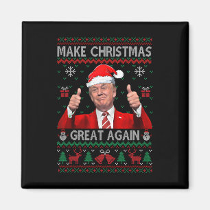 Donald Trump Präsident Macht Weihnachten wieder gr Magnet
