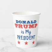 Donald TRUMP Präsident Pappbecher (Rückseite)
