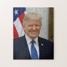 Donald Trump Präsident Portrait