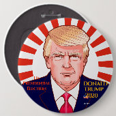Donald Trump - Präsidentschaftswahl 2020 Button (Vorne & Hinten)
