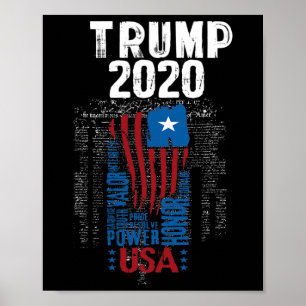 Donald Trump Präsidentschaftswahl Republikanische Poster