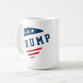 Donald Trump president make America great again Kaffeetasse (Vorderseite Links)