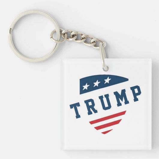 Donald Trump president make America great again Schlüsselanhänger (Vorderseite)