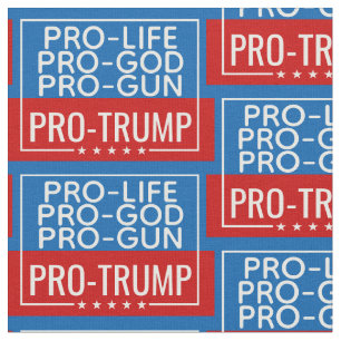 Donald Trump Pro-Life Pro-Gun Pro-Gott Pro-Trump Stoff