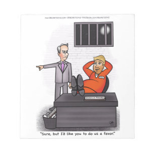 Donald Trump Products Notepad Notizblock