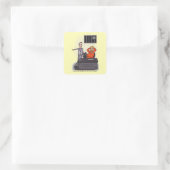 Donald Trump Products Square Sticker (Tasche)